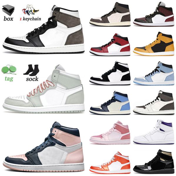 2021 basketball shoes 1 1s mens women jumpman dark mocha white black seafoam atmosphere mid chicago off trainers sneakers 36-46
2021 basketball shoes 1 1s mens women jumpman dark mocha white black seafoam atmosphere mid chicago off trainers sneakers 36-46