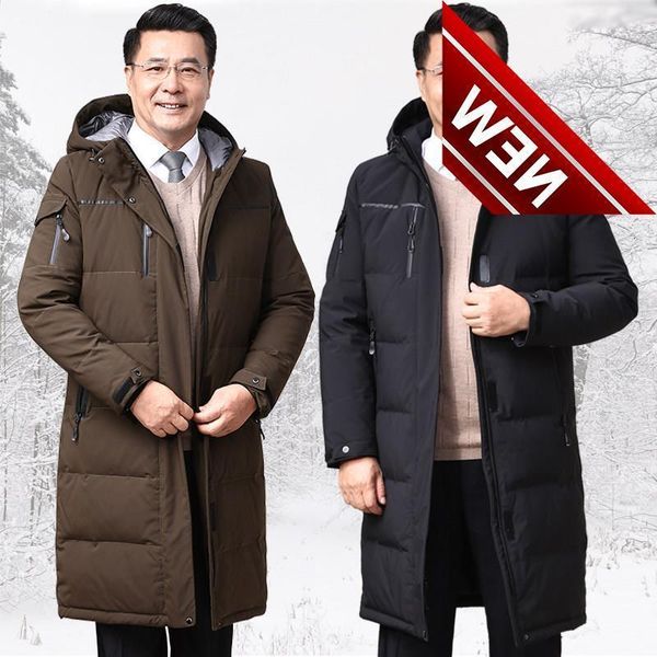 winter russian men's down jackets white duck thick warm hoodies parkas male business outerwear dad gift coats -30c, Black
winter russian men's down jackets white duck thick warm hoodies parkas male business outerwear dad gift coats -30c, Black