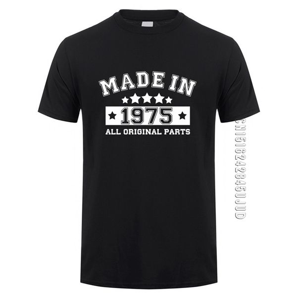 made in 1975 men t shirt summer cotton o neck birthday gift tshirt funny man t-shirts 210706, White;black
made in 1975 men t shirt summer cotton o neck birthday gift tshirt funny man t-shirts 210706, White;black