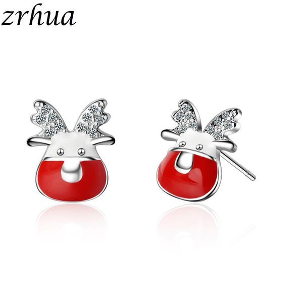 stud zrhua 2021 arrival 925 sterling silver earrings for women cute red zircon earring girl christmas jewelry accessories, Golden;silver
stud zrhua 2021 arrival 925 sterling silver earrings for women cute red zircon earring girl christmas jewelry accessories, Golden;silver
