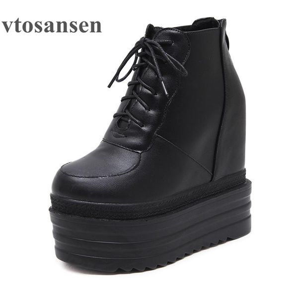 boots gdgydh lace up wedges heels for women back zipper autumn and winter waterproof platform ankle soft leather retro, Black
boots gdgydh lace up wedges heels for women back zipper autumn and winter waterproof platform ankle soft leather retro, Black