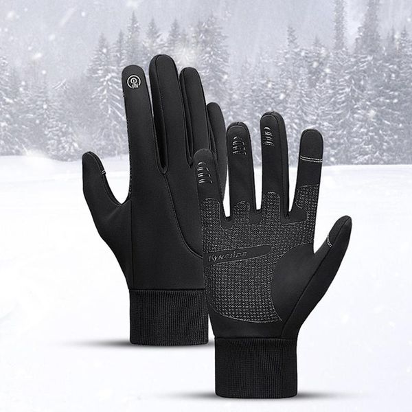 cold-proof ski gloves waterproof winter cycling fluff warm for touchscreen cold weather anti slip outdoor sports, Black
cold-proof ski gloves waterproof winter cycling fluff warm for touchscreen cold weather anti slip outdoor sports, Black