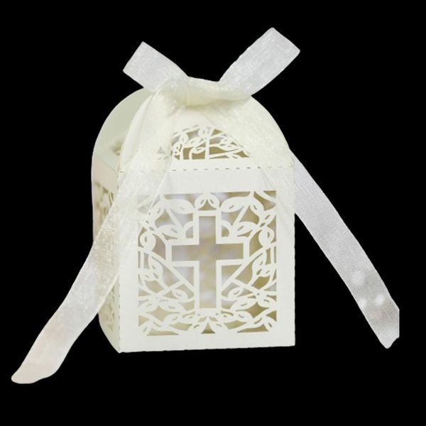 100pcs cross laser cut wedding favors gifts box hollow religious candy boxes with ribbon baby shower party decor gift wrap
100pcs cross laser cut wedding favors gifts box hollow religious candy boxes with ribbon baby shower party decor gift wrap