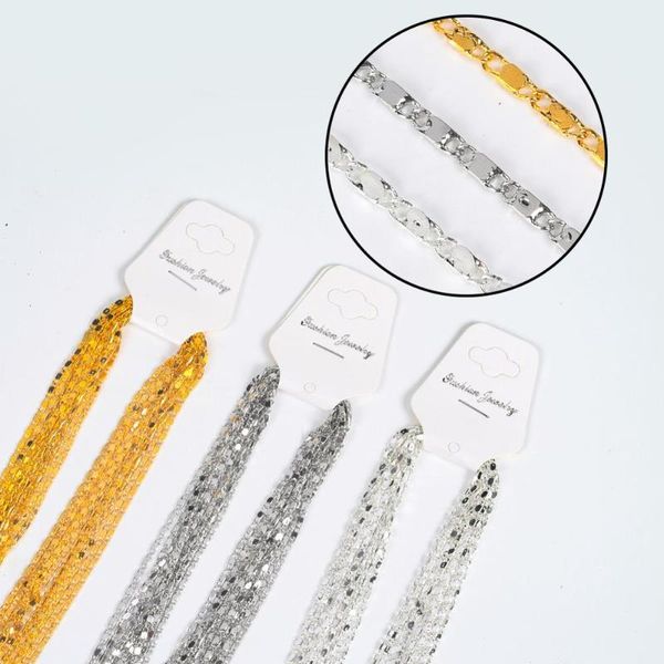 chains 6pcs/lot gold rhodium silver color 40cm bamboo necklace for women rectangle copper jewelry making supplies
chains 6pcs/lot gold rhodium silver color 40cm bamboo necklace for women rectangle copper jewelry making supplies
