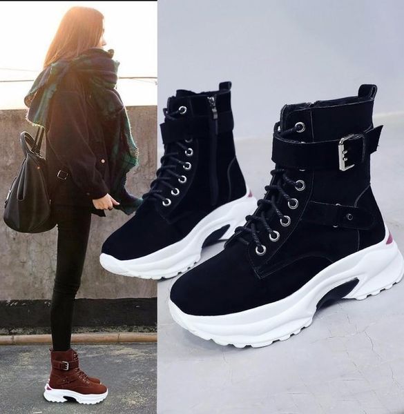 boots women shoes plus size warm plush winter chunky sneakers ankle lace up zipper buckle thick sole platform m8-41, Black
boots women shoes plus size warm plush winter chunky sneakers ankle lace up zipper buckle thick sole platform m8-41, Black