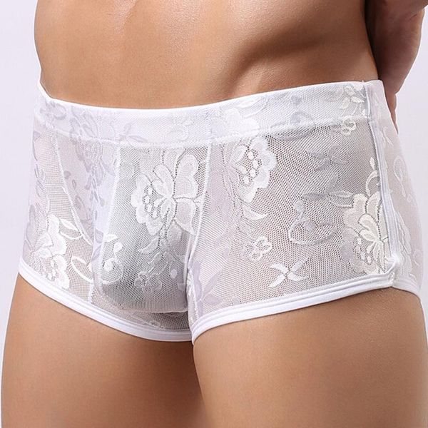 underpants men lace mid waist panties underwear transparet breathable boxer printing hombre shorts 2colors -xl, Black;white
underpants men lace mid waist panties underwear transparet breathable boxer printing hombre shorts 2colors -xl, Black;white