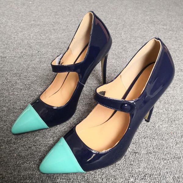 dress shoes original intention women pumps pointed toe thin high heels patent leather buckle closure woman plus us size 5-15, Black
dress shoes original intention women pumps pointed toe thin high heels patent leather buckle closure woman plus us size 5-15, Black
