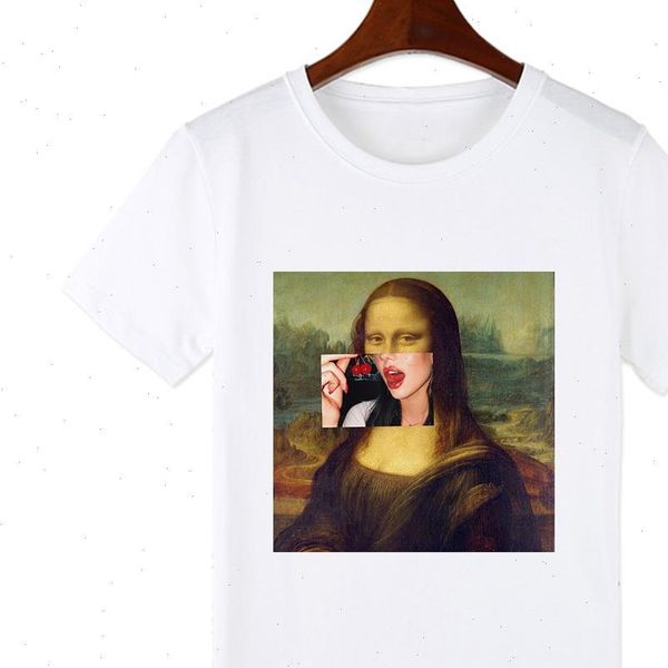 luckyroll women mona lisa cherry t shirt spoof personality fashion tshirt summer harajuku aesthetics short sleeve, White
luckyroll women mona lisa cherry t shirt spoof personality fashion tshirt summer harajuku aesthetics short sleeve, White