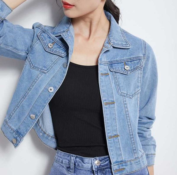 jeans jacket and coats for women 2021 autumn candy color casual short denim chaqueta mujer casaco jaqueta feminina women's jackets, Black;brown
jeans jacket and coats for women 2021 autumn candy color casual short denim chaqueta mujer casaco jaqueta feminina women's jackets, Black;brown