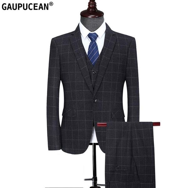 slim men suit checked plaid one button single breasted wedding marriage groomsman business formal black three pieces man suits men's &, White;black
slim men suit checked plaid one button single breasted wedding marriage groomsman business formal black three pieces man suits men's &, White;black
