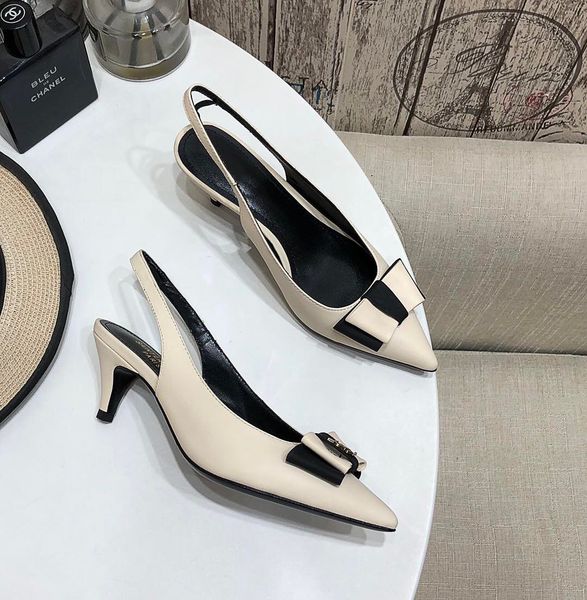 2021ss brand women high heels sandal 5.5cm thin heel wedding shoe genuine leather women shoes pointed toe size 35-40, Black
2021ss brand women high heels sandal 5.5cm thin heel wedding shoe genuine leather women shoes pointed toe size 35-40, Black