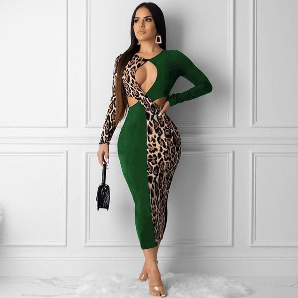 casual dresses women elegant celebrity party bodycon bandage dress hollow out long sleeve leopard patchwork nightclub midi vestidos, Black;gray
casual dresses women elegant celebrity party bodycon bandage dress hollow out long sleeve leopard patchwork nightclub midi vestidos, Black;gray
