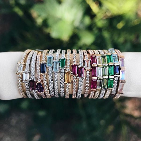 wedding rings rakol birthstone jewelry for girl women birthday gift + colorful cubic zirconia simple geometric engagement open, Slivery;golden
wedding rings rakol birthstone jewelry for girl women birthday gift + colorful cubic zirconia simple geometric engagement open, Slivery;golden