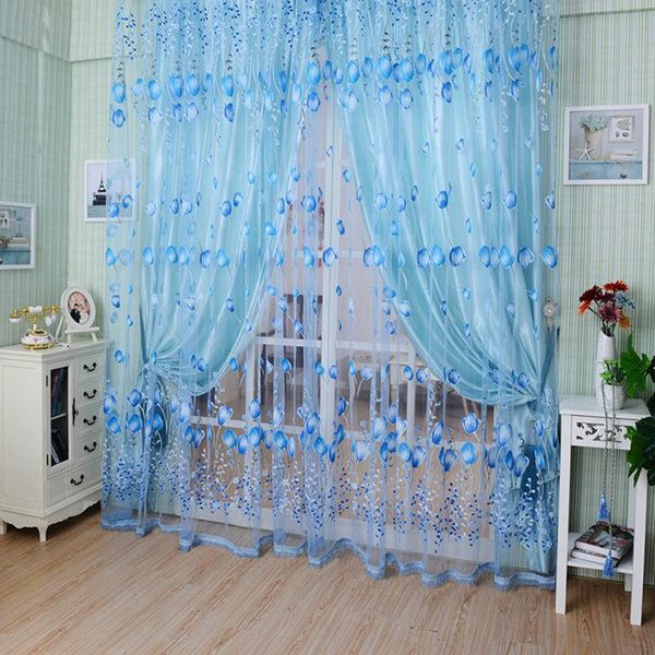 curtain & drapes 1pc window printed tulip pattern sun-shading curtains sheer voile tulle for living room balcony kitchen 1m*2m
curtain & drapes 1pc window printed tulip pattern sun-shading curtains sheer voile tulle for living room balcony kitchen 1m*2m