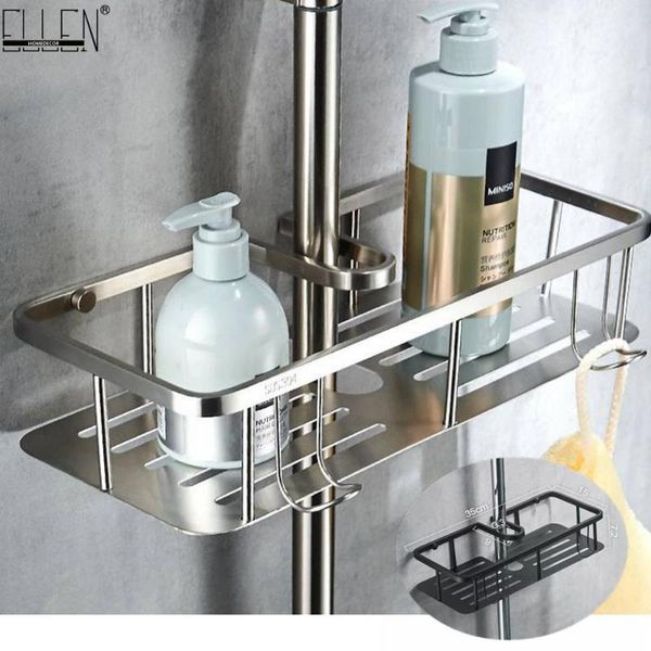 bathroom shelves shower shelf 304 stainless steel shampoo holder bath storage brushed nickel finished with hooks mle115
bathroom shelves shower shelf 304 stainless steel shampoo holder bath storage brushed nickel finished with hooks mle115