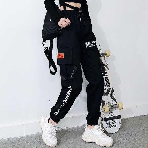 women's pants & capris cargo women streetwear lace up cargo pants female ankle banded harem black hip hop high waist trousers 6fgt, Black;white
women's pants & capris cargo women streetwear lace up cargo pants female ankle banded harem black hip hop high waist trousers 6fgt, Black;white