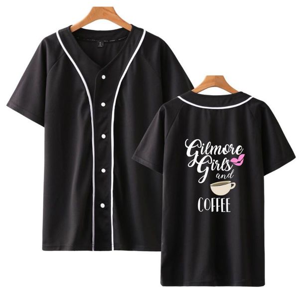 gilmore girls baseball t shirts summer short sleeve t-shirt fashion streetwear clothes customized products men's t-shirts, White;black
gilmore girls baseball t shirts summer short sleeve t-shirt fashion streetwear clothes customized products men's t-shirts, White;black