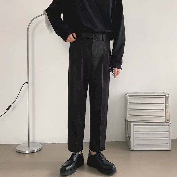 men and women classic pants trouser suits women clothing 2021 high waist poets button up harem pants korean streetwear gothic, Black
men and women classic pants trouser suits women clothing 2021 high waist poets button up harem pants korean streetwear gothic, Black