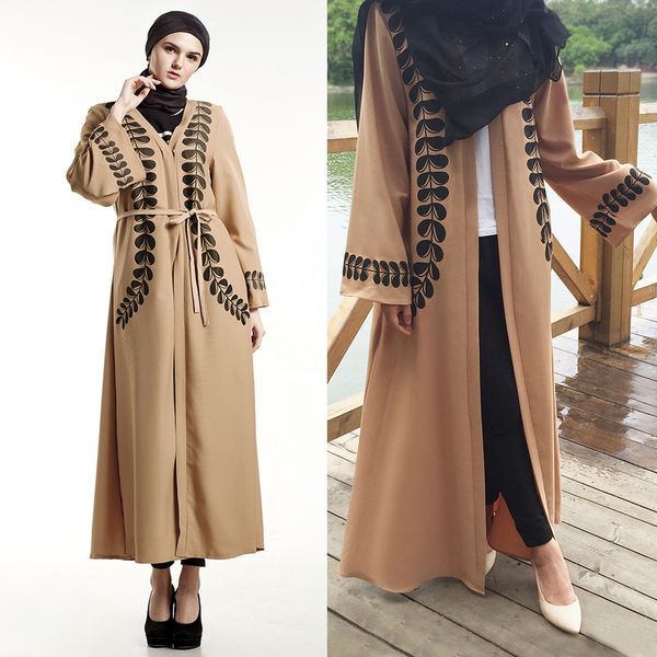 muslim kaftan abaya dress kimono women dubai arab kimono caftan lace-up long robes patchwork turkey islam prayer ramadan dress, Red
muslim kaftan abaya dress kimono women dubai arab kimono caftan lace-up long robes patchwork turkey islam prayer ramadan dress, Red