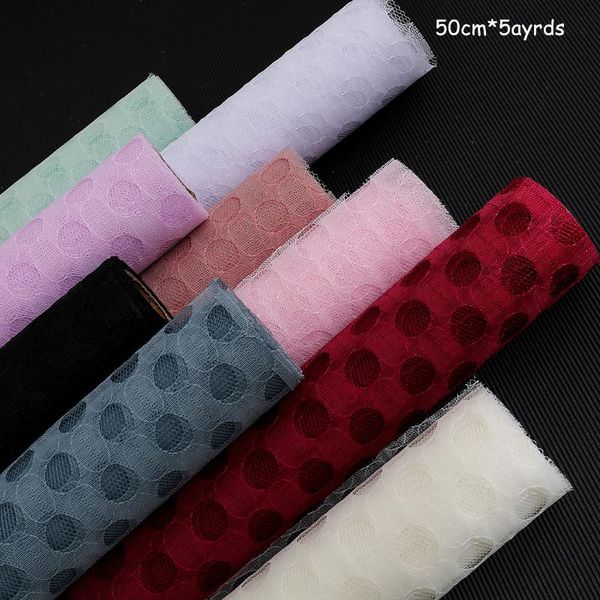 50cm*5yards roll flower packaging gauze bouquet floral bag material lace christmas wrapping paper other arts and crafts
50cm*5yards roll flower packaging gauze bouquet floral bag material lace christmas wrapping paper other arts and crafts