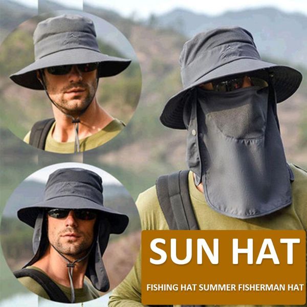 outdoor hats climbing fisherman hat multifunction bucket uv protection adjustable for hiking biking fishing hunting sports summer, Black;white
outdoor hats climbing fisherman hat multifunction bucket uv protection adjustable for hiking biking fishing hunting sports summer, Black;white