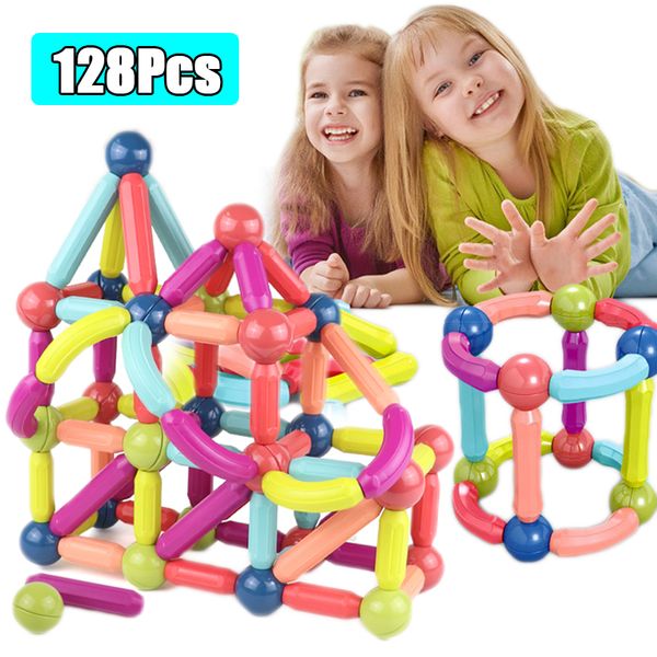 25-128Pcs Big Size Magnetic Stick Building Blocks game magnets children Set Kids Magnets for children Magnetic Toy Bricks
25-128Pcs Big Size Magnetic Stick Building Blocks game magnets children Set Kids Magnets for children Magnetic Toy Bricks