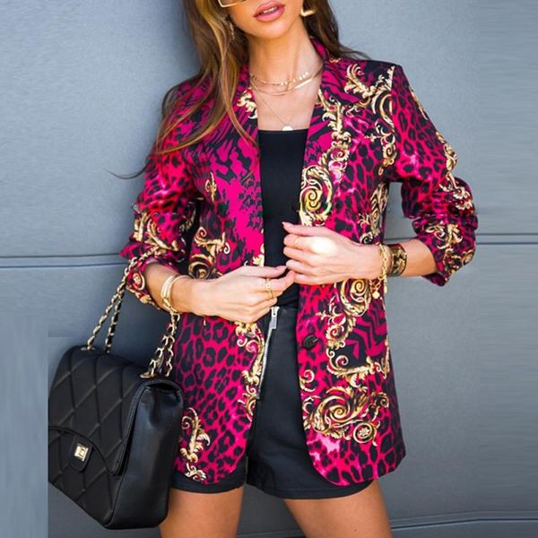 women's jackets autumn vintage leopard printed women jacket winter casual loose long sleeve one button coats office ladies fashion chic, Black;brown
women's jackets autumn vintage leopard printed women jacket winter casual loose long sleeve one button coats office ladies fashion chic, Black;brown