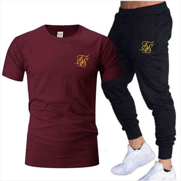 siksilk mens summer leisure sets t-shirt pants two pieces casual tracksuit male sportswear gym brand clothing sweat suit, Gray
siksilk mens summer leisure sets t-shirt pants two pieces casual tracksuit male sportswear gym brand clothing sweat suit, Gray