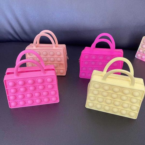 11.5*10cm girls fidget popet bubble purses hand bag sensory push pop tote zipper wallet handbag rainbow tie dye silicone washing makeup cosm
11.5*10cm girls fidget popet bubble purses hand bag sensory push pop tote zipper wallet handbag rainbow tie dye silicone washing makeup cosm
