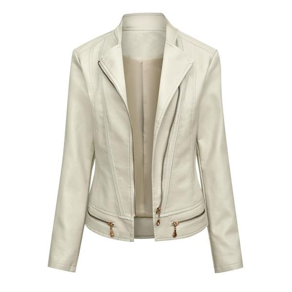 women's jackets women leather jacket coat autumn winter long sleeve zipper casual soft motorcycle short biker, Black;brown
women's jackets women leather jacket coat autumn winter long sleeve zipper casual soft motorcycle short biker, Black;brown