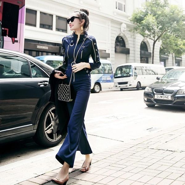 women's jumpsuits & rompers 2021 autumn women high waist sashes slim fit jumpsuit zipper long sleeve wide leg pants boot cut female xl, Black;white
women's jumpsuits & rompers 2021 autumn women high waist sashes slim fit jumpsuit zipper long sleeve wide leg pants boot cut female xl, Black;white