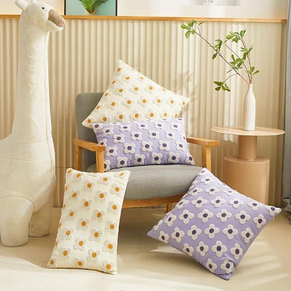 pillow case cotton cover cushion soft flower pattern embroidered throw sofa gadget for home
pillow case cotton cover cushion soft flower pattern embroidered throw sofa gadget for home
