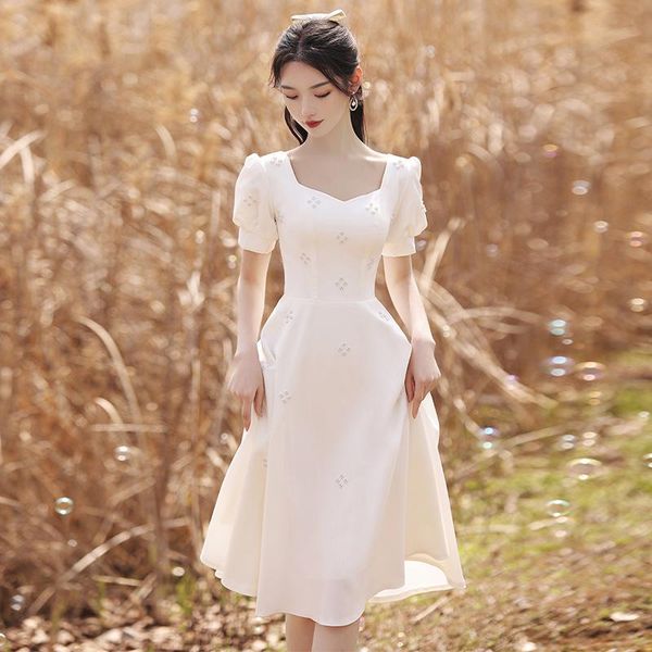 ethnic clothing a-line puff sleeve bridal wedding dress gown square collar beads qiapo white mesh cheongsam vintage celebrty banquet vestido, Red
ethnic clothing a-line puff sleeve bridal wedding dress gown square collar beads qiapo white mesh cheongsam vintage celebrty banquet vestido, Red