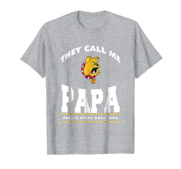 ferris state bulldogs they call me papa t-shirt - apparel, White;black
ferris state bulldogs they call me papa t-shirt - apparel, White;black