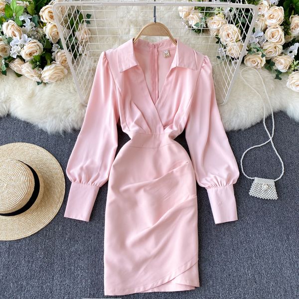 spring autumn 2021 deep v-neck pink dress women elegant lantern long sleeve high waist sweet vestidos female new fashion, Black;gray
spring autumn 2021 deep v-neck pink dress women elegant lantern long sleeve high waist sweet vestidos female new fashion, Black;gray