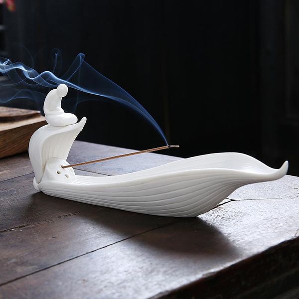 fragrance lamps white ceramic incense stick holder lotus creative zen buddhist censer home bouddha decor
fragrance lamps white ceramic incense stick holder lotus creative zen buddhist censer home bouddha decor