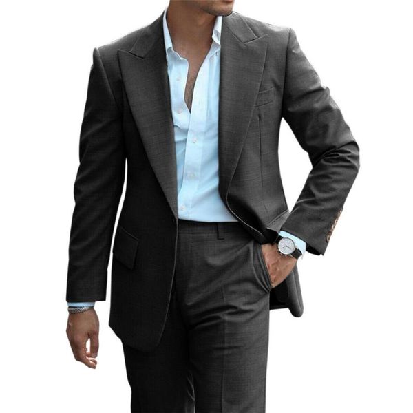 men's suits & blazers loose casual groom wear beach wedding tailor-made modern peaked lapel set 2 pieces jacket with pants tuxedos, White;black
men's suits & blazers loose casual groom wear beach wedding tailor-made modern peaked lapel set 2 pieces jacket with pants tuxedos, White;black