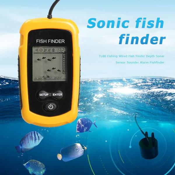 portable sonar fish finders fishing lure sounder tl88 0.7-100m depth sensor alarm abs fishfinder finder
portable sonar fish finders fishing lure sounder tl88 0.7-100m depth sensor alarm abs fishfinder finder