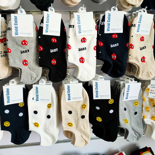 socks children vivid color love women's ship smiling face summer thin non slip shallow mouth cotton cover, Black;white
socks children vivid color love women's ship smiling face summer thin non slip shallow mouth cotton cover, Black;white