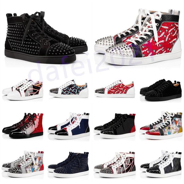 mens casual shoes women outdoor red bottoms shoe studded spikes loafers sneakers suede leather flats ttrainers jogging des chaussures, Black
mens casual shoes women outdoor red bottoms shoe studded spikes loafers sneakers suede leather flats ttrainers jogging des chaussures, Black