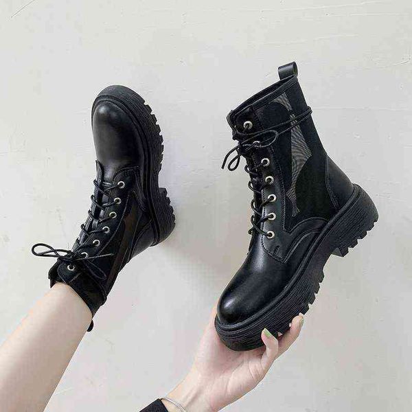 winter boots women black leather ankle boots for women shoes woman autumn air mesh lace up platform motorcycle boots plus size y1201
winter boots women black leather ankle boots for women shoes woman autumn air mesh lace up platform motorcycle boots plus size y1201