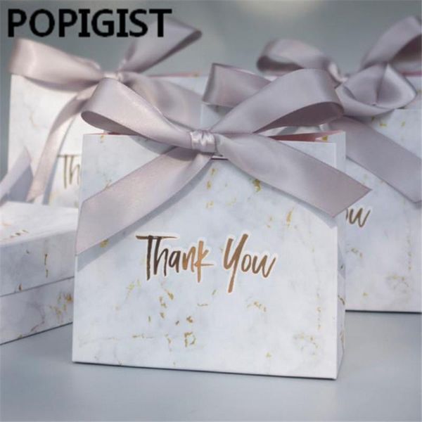 gift wrap golden marble candy box wedding favors baby shower party supplies bomboniere thanks 30pcs