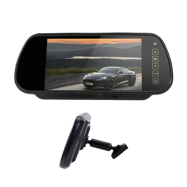 car video 7" tft lcd rear view mirror monitor input 2ch with a special mounting bracket
car video 7" tft lcd rear view mirror monitor input 2ch with a special mounting bracket