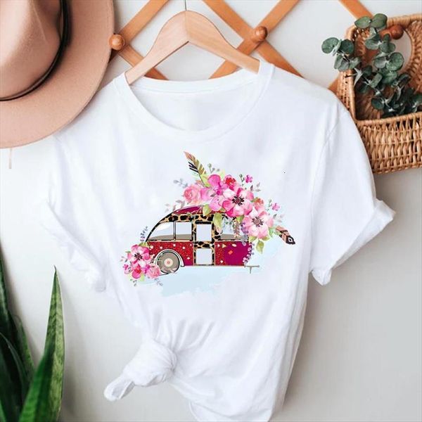 summer tshirts truck floral womens camper cartoon beach fashion short sleeve graphic t lady print female tee shirt, White
summer tshirts truck floral womens camper cartoon beach fashion short sleeve graphic t lady print female tee shirt, White