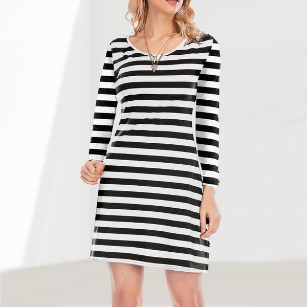 casual dresses women a line chic dress solid base long sleeve vestidos o neck a-line fall mini streetwear plus size #t1, Black;gray
casual dresses women a line chic dress solid base long sleeve vestidos o neck a-line fall mini streetwear plus size #t1, Black;gray