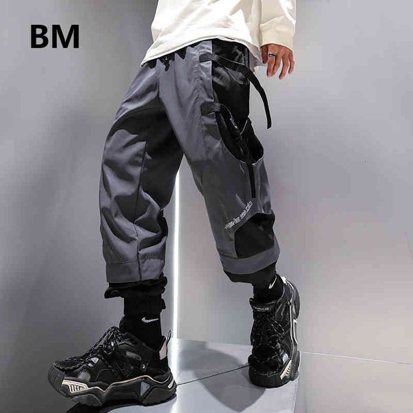 men's pants korean fashion hip hop patchwork casual streetwear techwear clothes fake two trousers sport running joggers men k1sy, Black
men's pants korean fashion hip hop patchwork casual streetwear techwear clothes fake two trousers sport running joggers men k1sy, Black