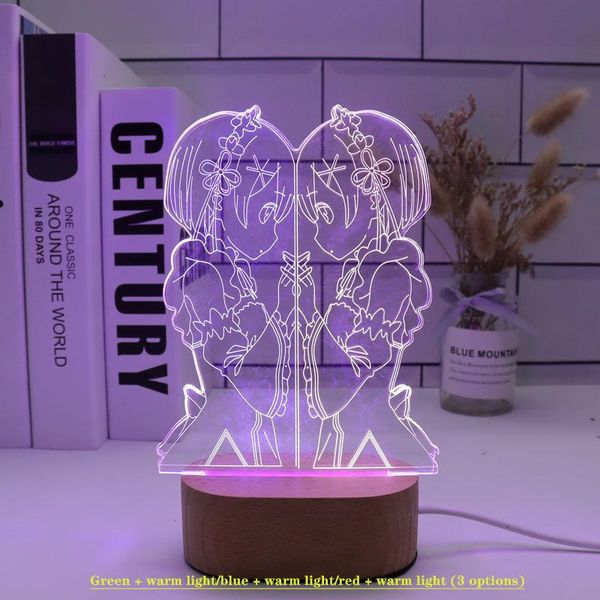 night lights anime 3d lamp beech acrylic double color plate small light usb button bedside novel and creative gift
night lights anime 3d lamp beech acrylic double color plate small light usb button bedside novel and creative gift