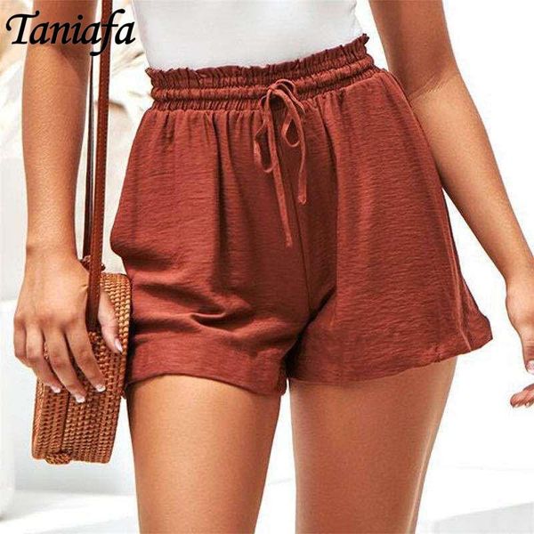 women's shorts women summer a-line wide-leg elastic lace-up casual pants, White;black
women's shorts women summer a-line wide-leg elastic lace-up casual pants, White;black