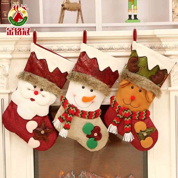 decorations old man snowman elk christmas tree pendant gift bag large candy stockings gift
decorations old man snowman elk christmas tree pendant gift bag large candy stockings gift