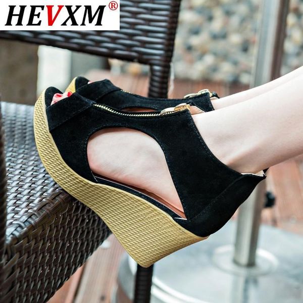 summer shoes woman platform sandals women soft leather casual peep toe gladiator wedges zapatos mujer, Black
summer shoes woman platform sandals women soft leather casual peep toe gladiator wedges zapatos mujer, Black